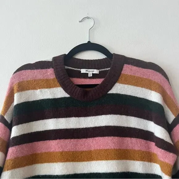 Madewell Striped Payton Pullover Sweater in Coziest Yarn - Picture 5 of 10